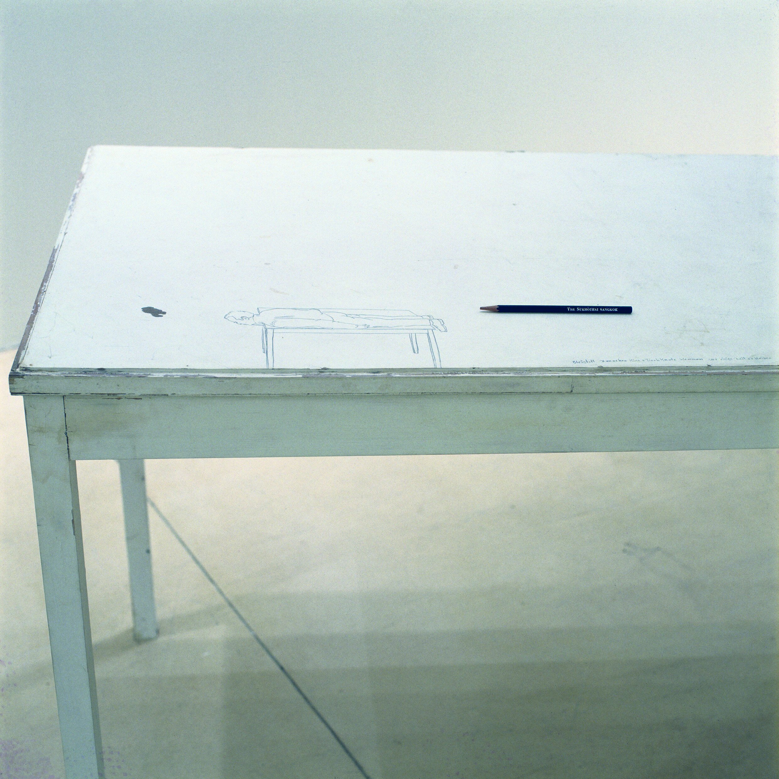 Ernst Marchs Bleistift, Handlungsanweisung, 2001.jpg