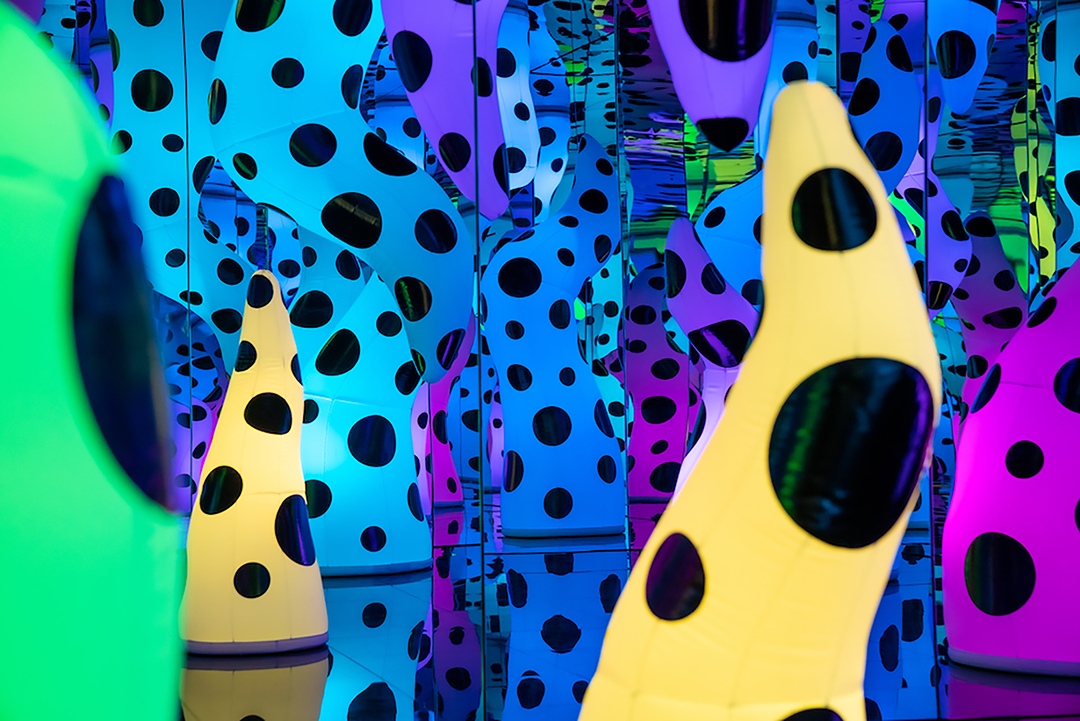  Yayoi Kusama, LOVE IS CALLING 2013. Acquired through the generosity of Barbara Lee/ The Barbara Lee Collection of Art by Women, Fotene Demoulas and Tome Coté Hilary and Geoffrey Grove, Vivien, and Alan Hassenfeld, Jodi and Hal Hess, Barbara H. Lloyd