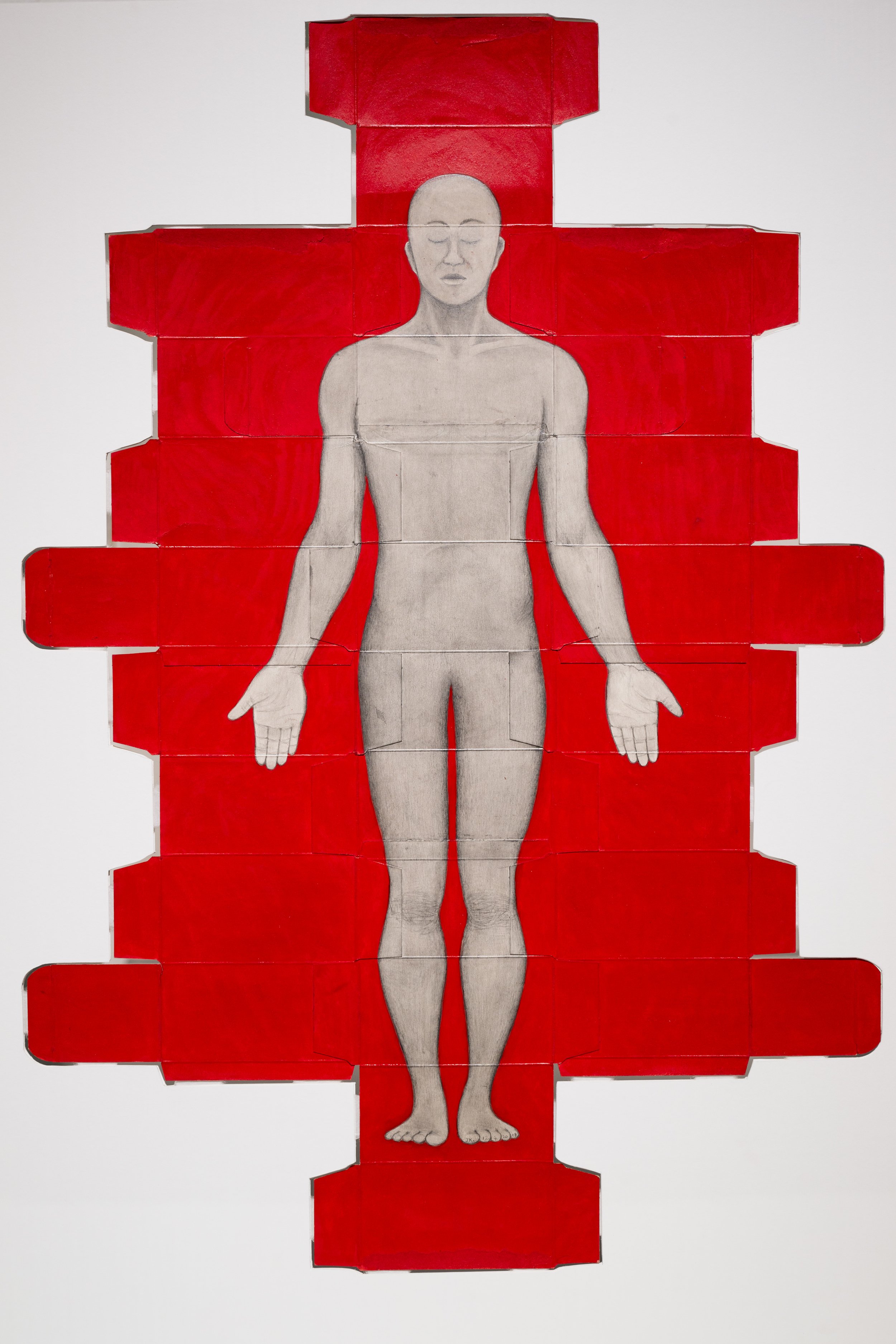 Detail view of Jerome Kugan’s ‘The Internalised Self_ Apollo’ (2018) as part of ‘Everyday Practices’ at SAM at Tanjong Pagar Distripark. Image courtesy of Singapore Art Museum. Image courtesy of Singapore Art Museum.jpg