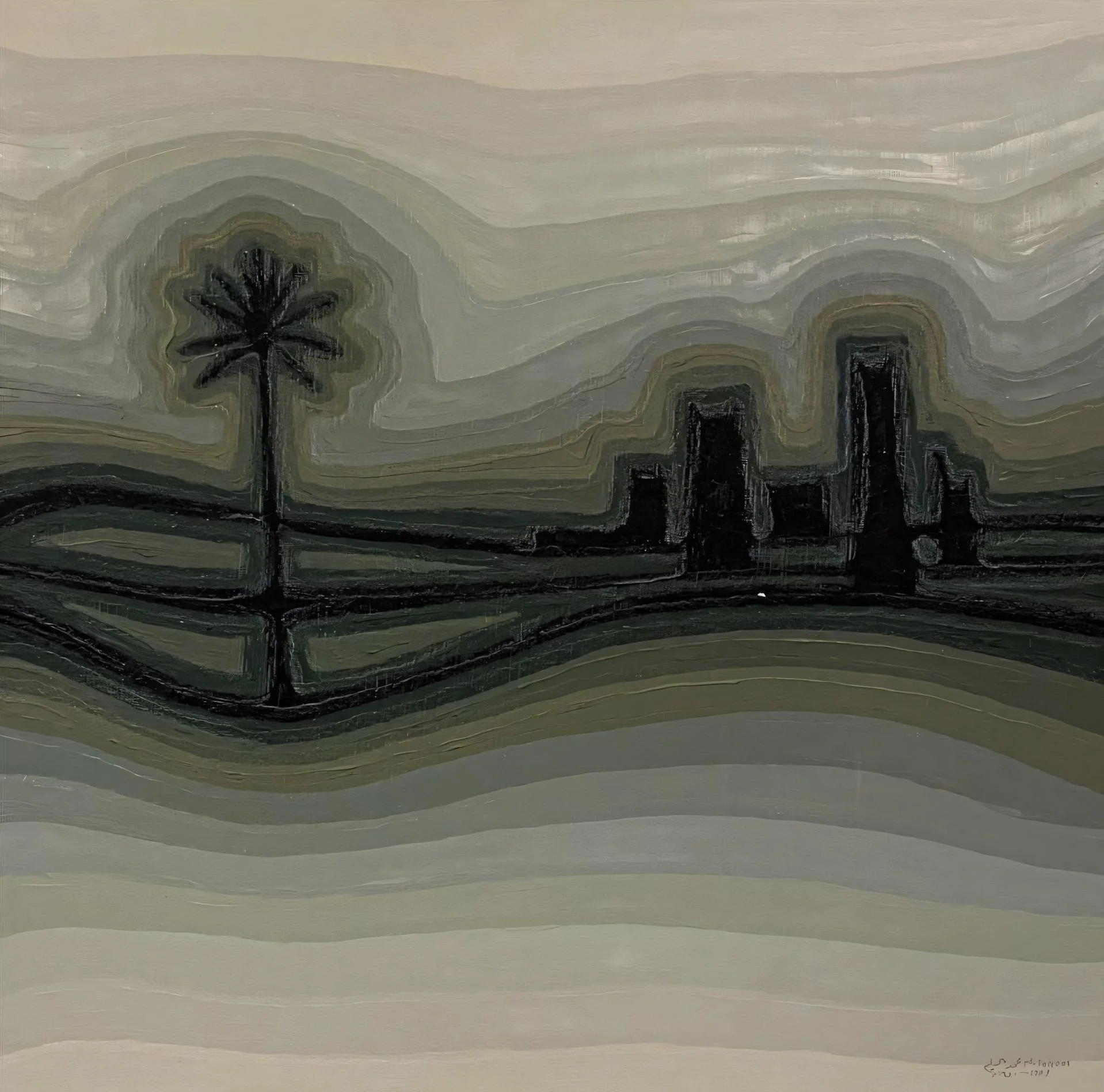 Mohammed Al Saleem (Saudi Arabia, 1939-1997) Untitled (From the Horizon Series) Estimates_500,000 - 500,000.jpg