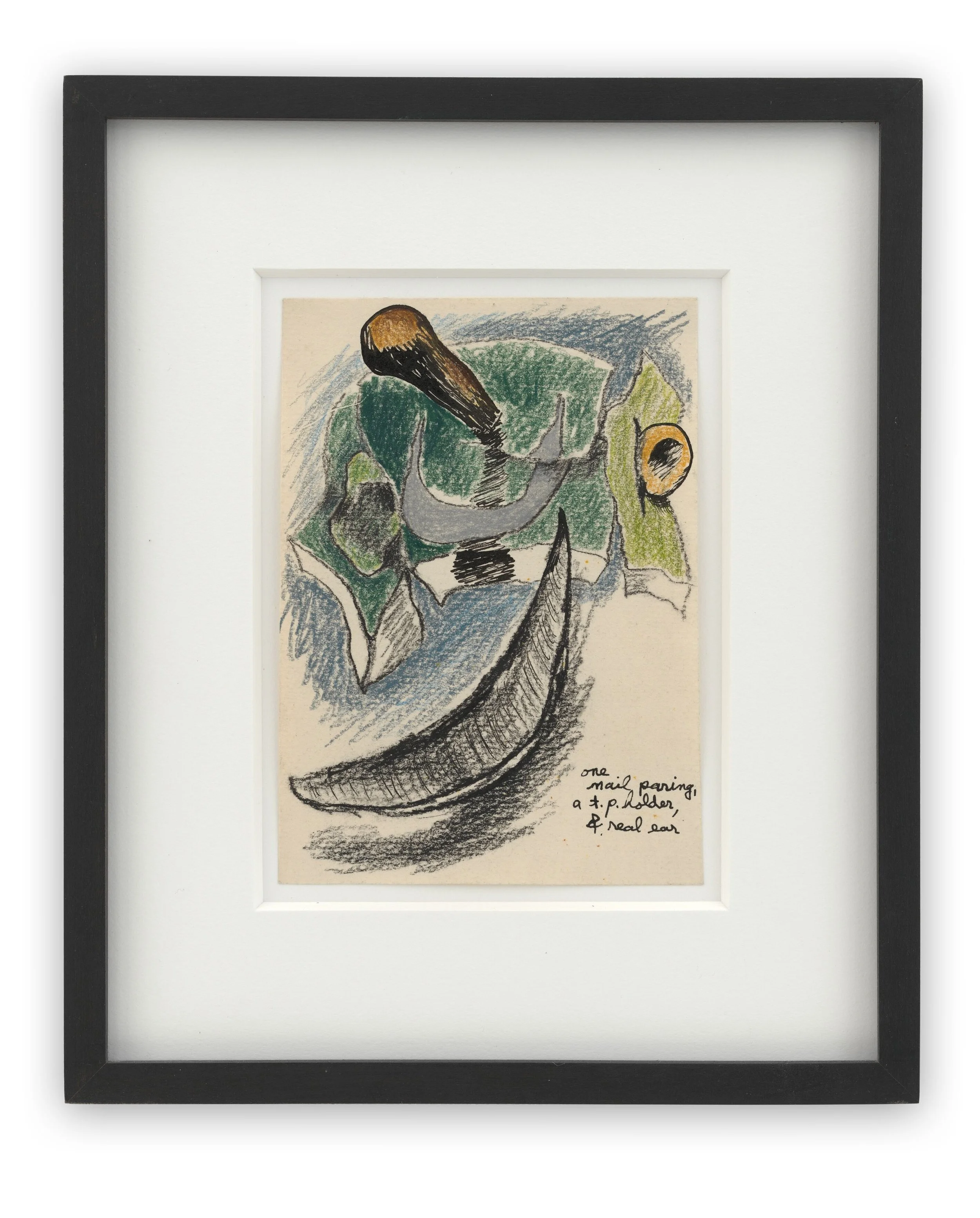 Lee Lozano. Hard Handshake