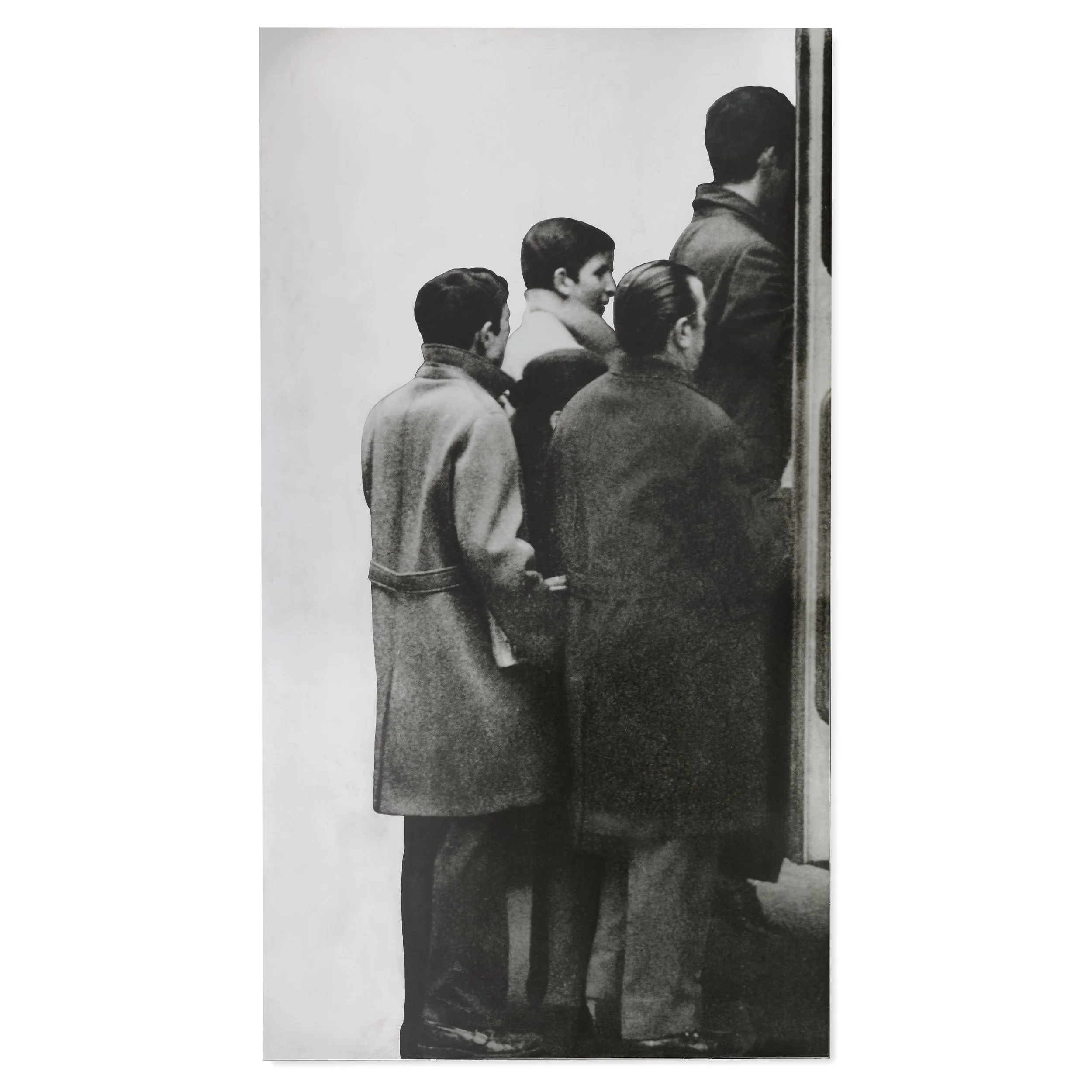 MICHELANGELO PISTOLETTO (N. 1933) Attesa n.5  1962-1973.jpg
