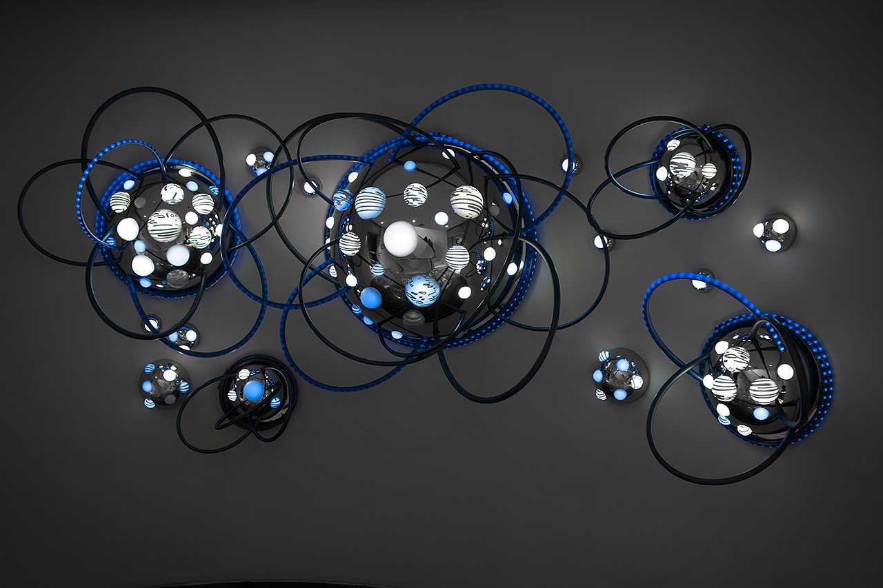 Grimanesa Amoros Azure Light Sculpture Grimanesa Amoros Azure Light Sculpture