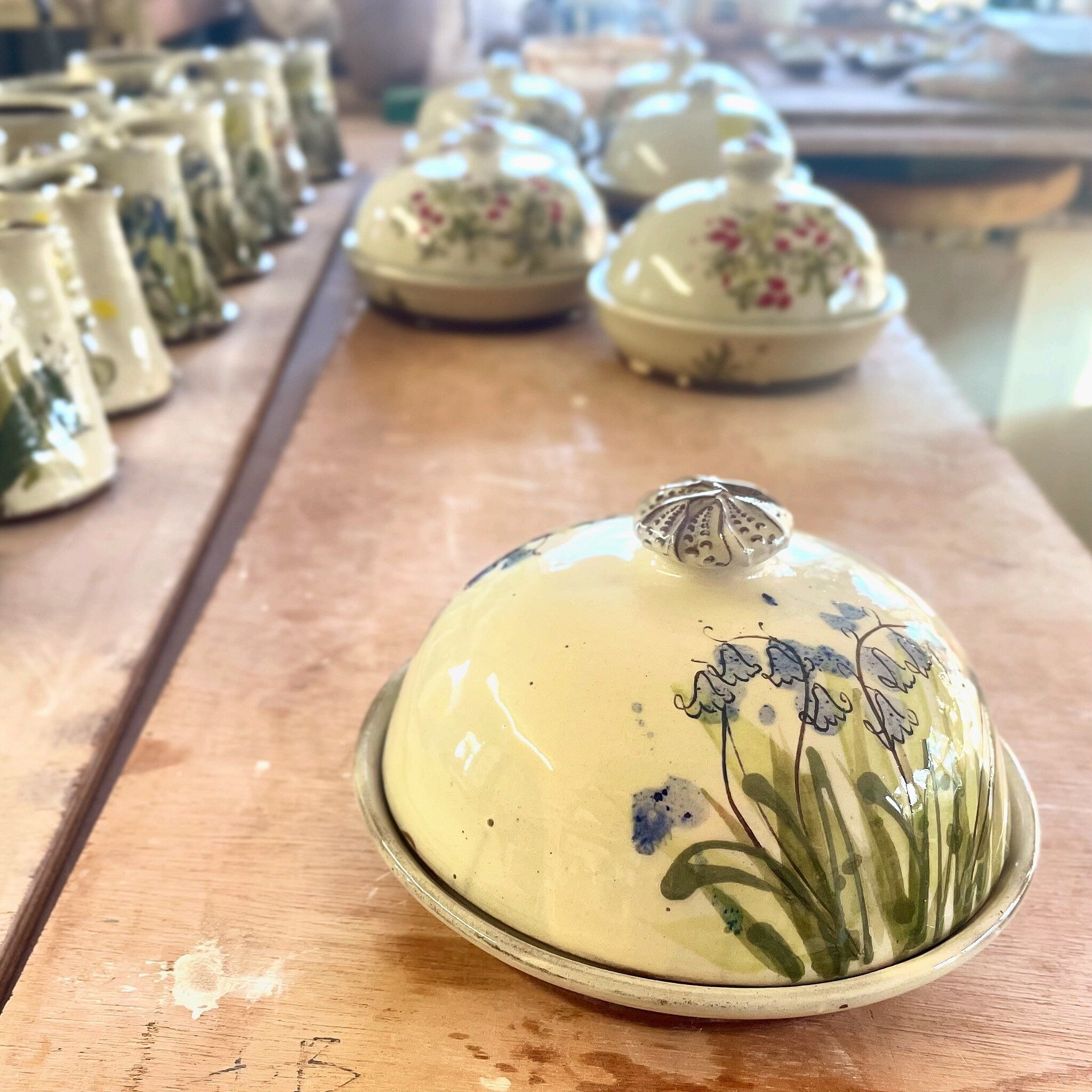 Delighted that these butterdomes and a collection of other pieces will be soon be available at @aberfeldywatermill. They will be part of &lsquo;Anew&rsquo; which opens on March 15th.

With thanks to the lovely @rosiehayceramics who will be delivering