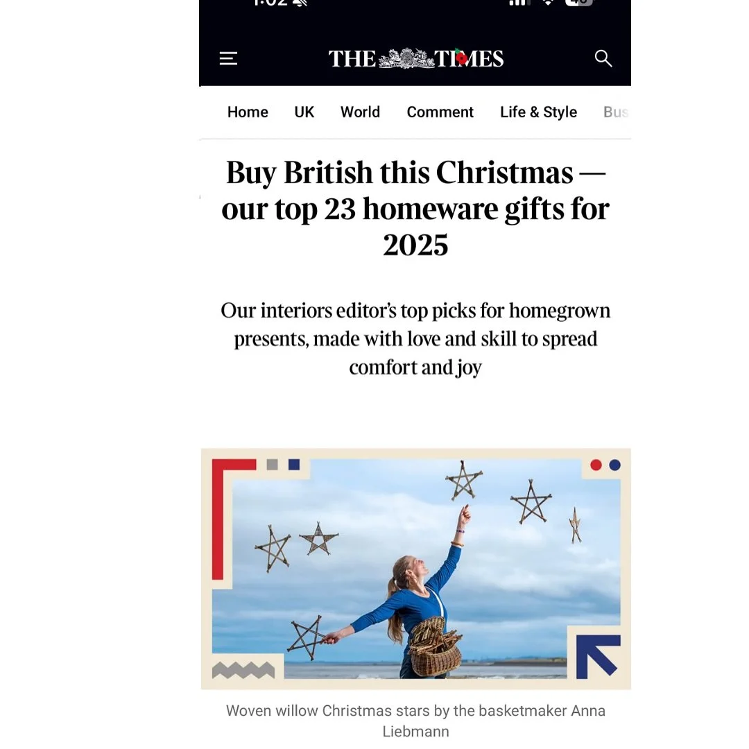 Lovely to have my geese toast rack featured in @thetimes in an article about the merits of buying handmade presents this Christmas. 

I totally support the sentiment! 

The Interiors Editor @katrina_burroughs selected 23 homeware gifts, including bea