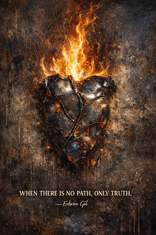When There Is No Path, Only Truth