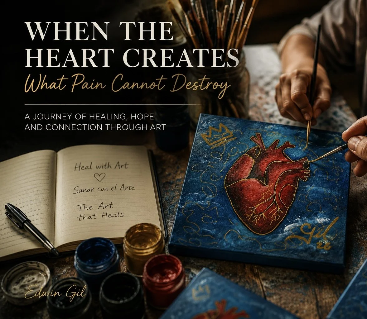 When the Heart Creates What Pain Cannot Destroy