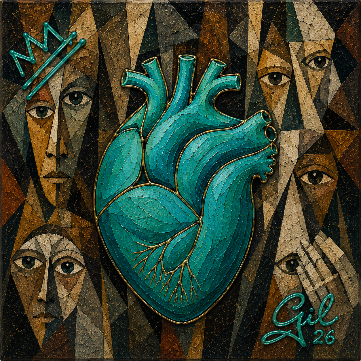 The Heart of Many Faces