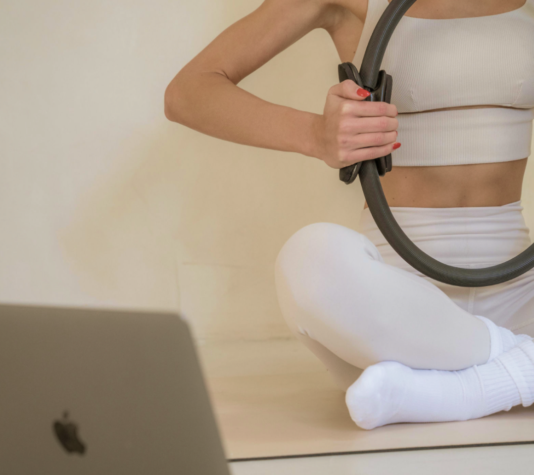Pilates ring workout at home with the Core Club app