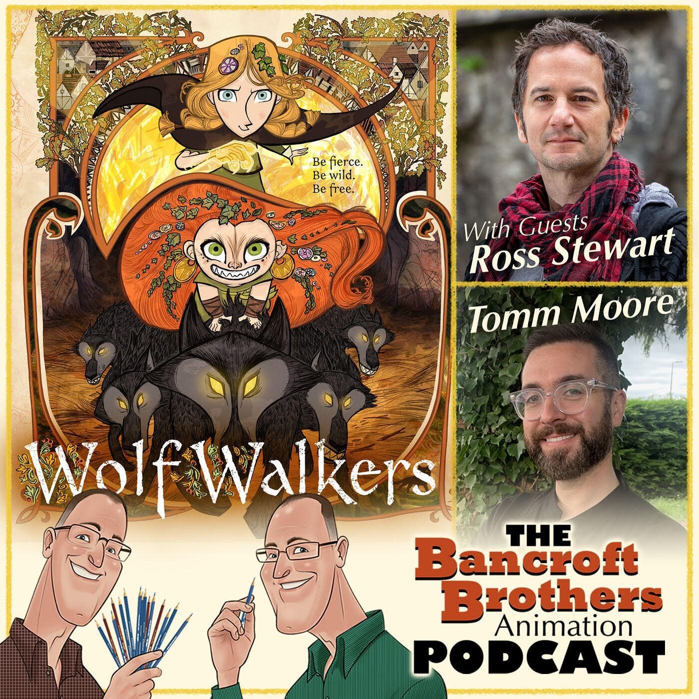 Cartoon Saloon&rsquo;s WolfWalkers premieres today on @appletvplus. @tombancroft1 and I had the privilege to talk via Zoom with WolfWalkers&rsquo; co-directors Tomm Moore and Ross Stewart from Kilkenny, Ireland. We talk about all things Irish folk lo