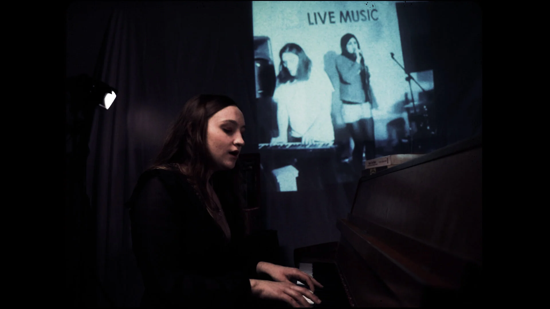 Megan Linford music video shoot by Tony Palmer