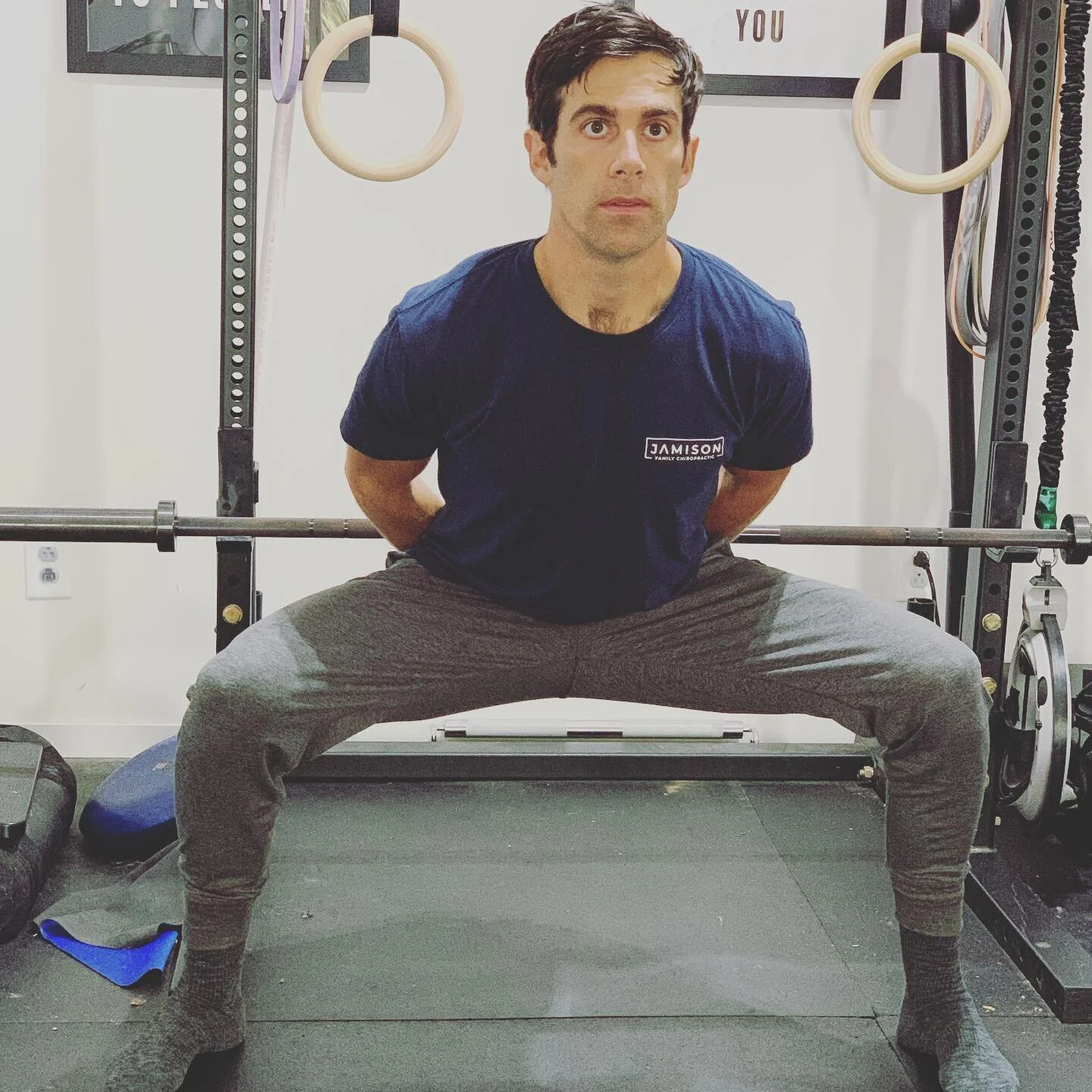 BUILD UP HIP STRENGTH AND MOBILITY TO...
fix or prevent lower back pain. Hip immobility and weakness directly correlates with lower back pain. The horse stance is a great way to determine hip mobility and strength and also works to improve both. 