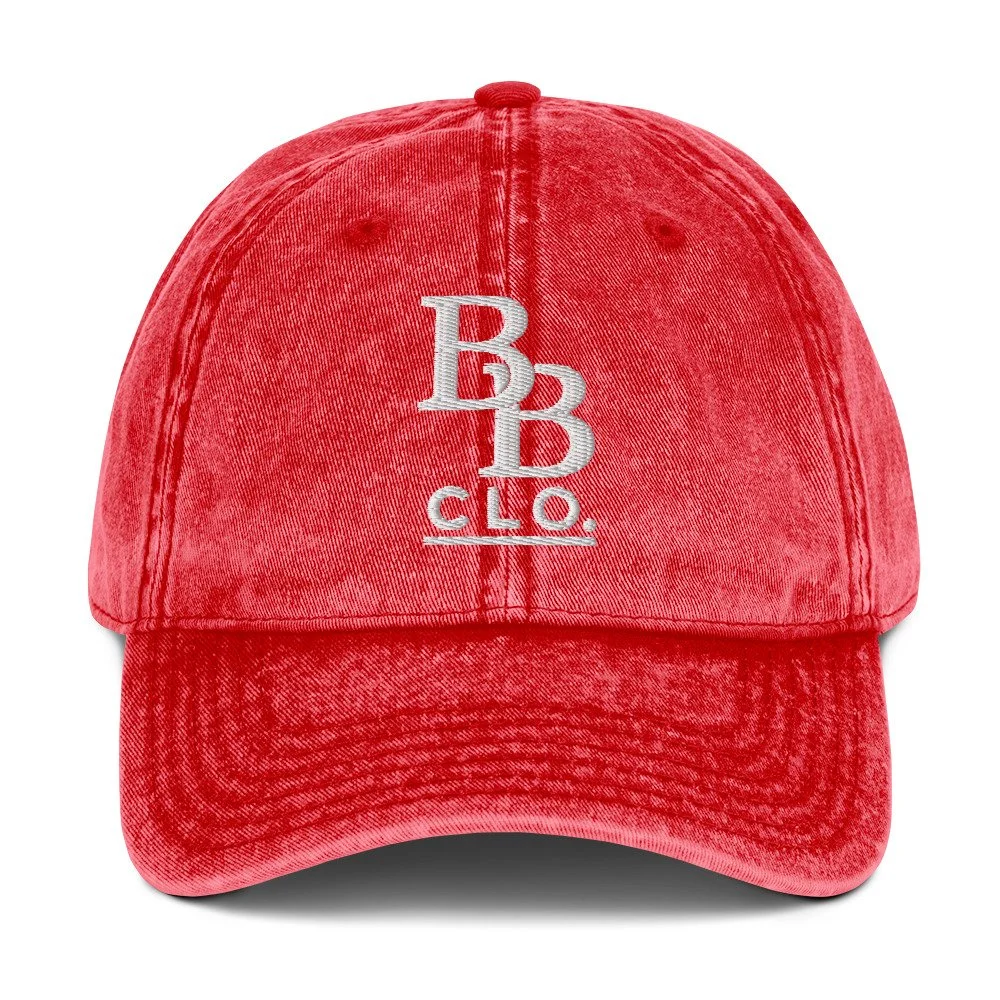 The BB CLO. Vintage Cap — Red