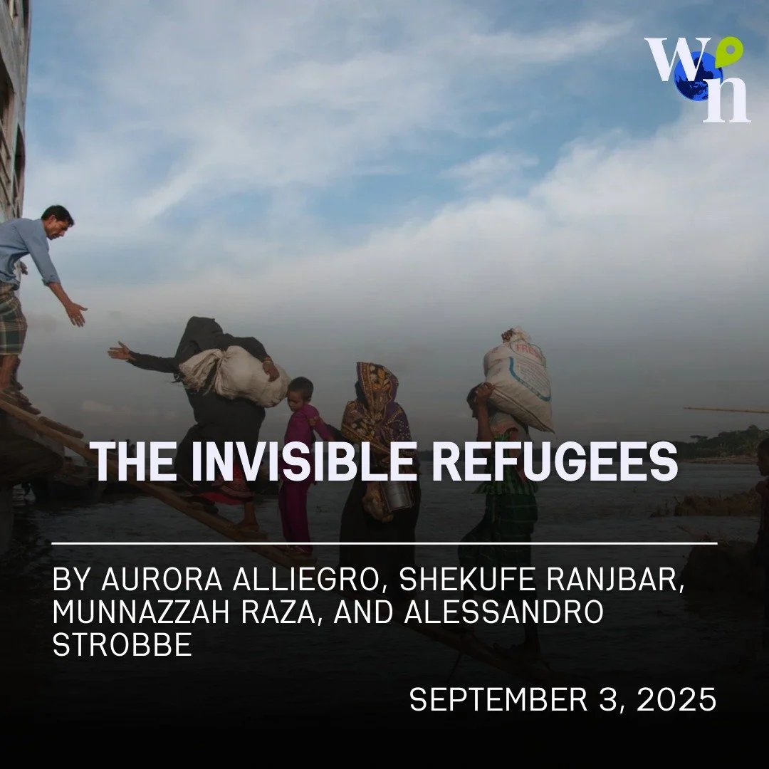 Homes washed away, fields turned to dust, futures put on hold. From Sudan to Iran and Pakistan, &ldquo;The Invisible Refugees&rdquo; follows Hassan, Mehran, and Gulzar&mdash;and asks why Europe still has no clear protection for climate-displaced peop