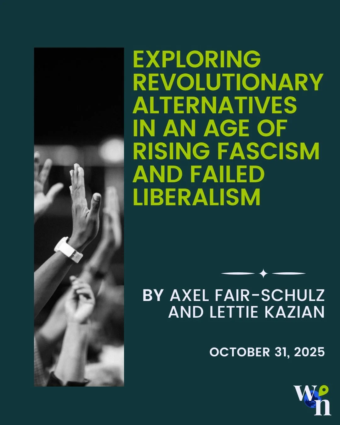 As rising authoritarianism collides with a failing liberal center, Axel Fair-Schulz and Lettie Kazian dive into one of Socialism 2025&rsquo;s most urgent questions: What will it take to build revolutionary organizations capable of meeting this politi