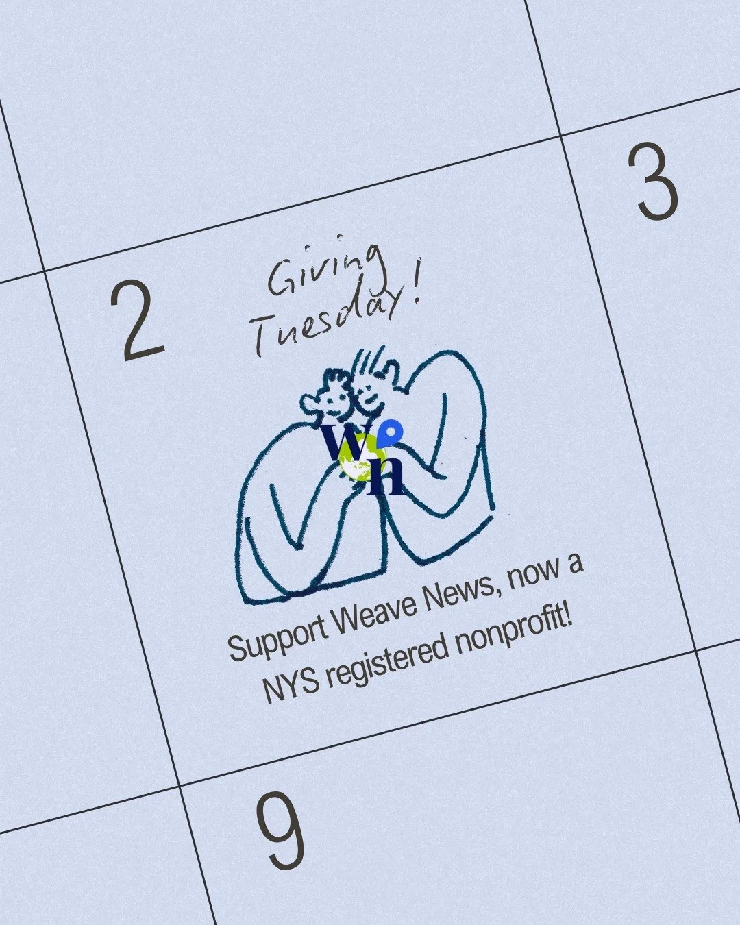 Big news this Giving Tuesday: Weave News is officially a 501(c)(3) nonprofit!
All donations since Sept. 24 are now tax-deductible to the extent allowable by law, helping us expand independent, social justice-focused journalism.
Your support keeps pow