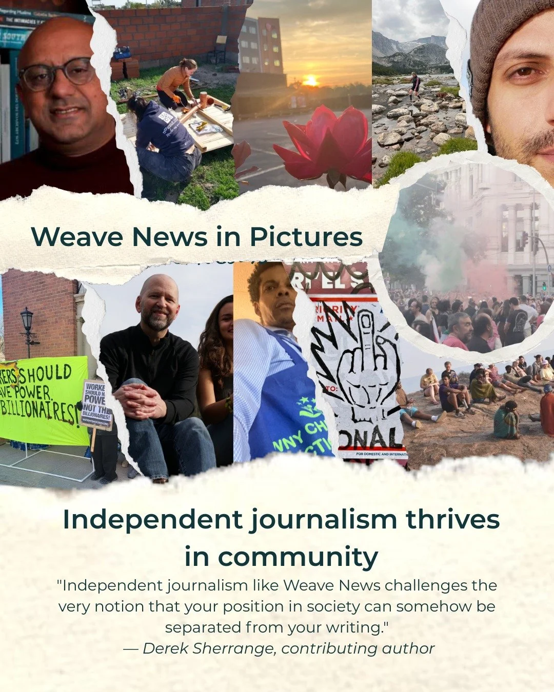 2025 showed us what&rsquo;s possible when independent journalism is powered by people.
From volunteers and contributors to readers across borders, our community helped Weave News grow, experiment, and amplify underrepresented stories.

We&rsquo;re ex