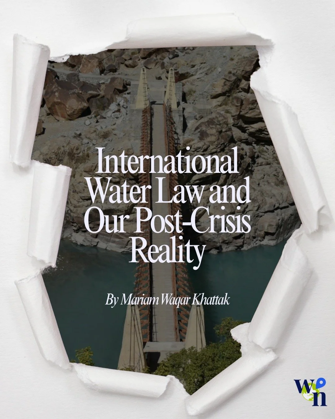 We are no longer just in a &ldquo;water crisis&rdquo; instead we are entering an era of water bankruptcy.

In this analysis, Mariam Waqar Khattak examines how international water law is failing to keep pace with climate realities, geopolitical tensio