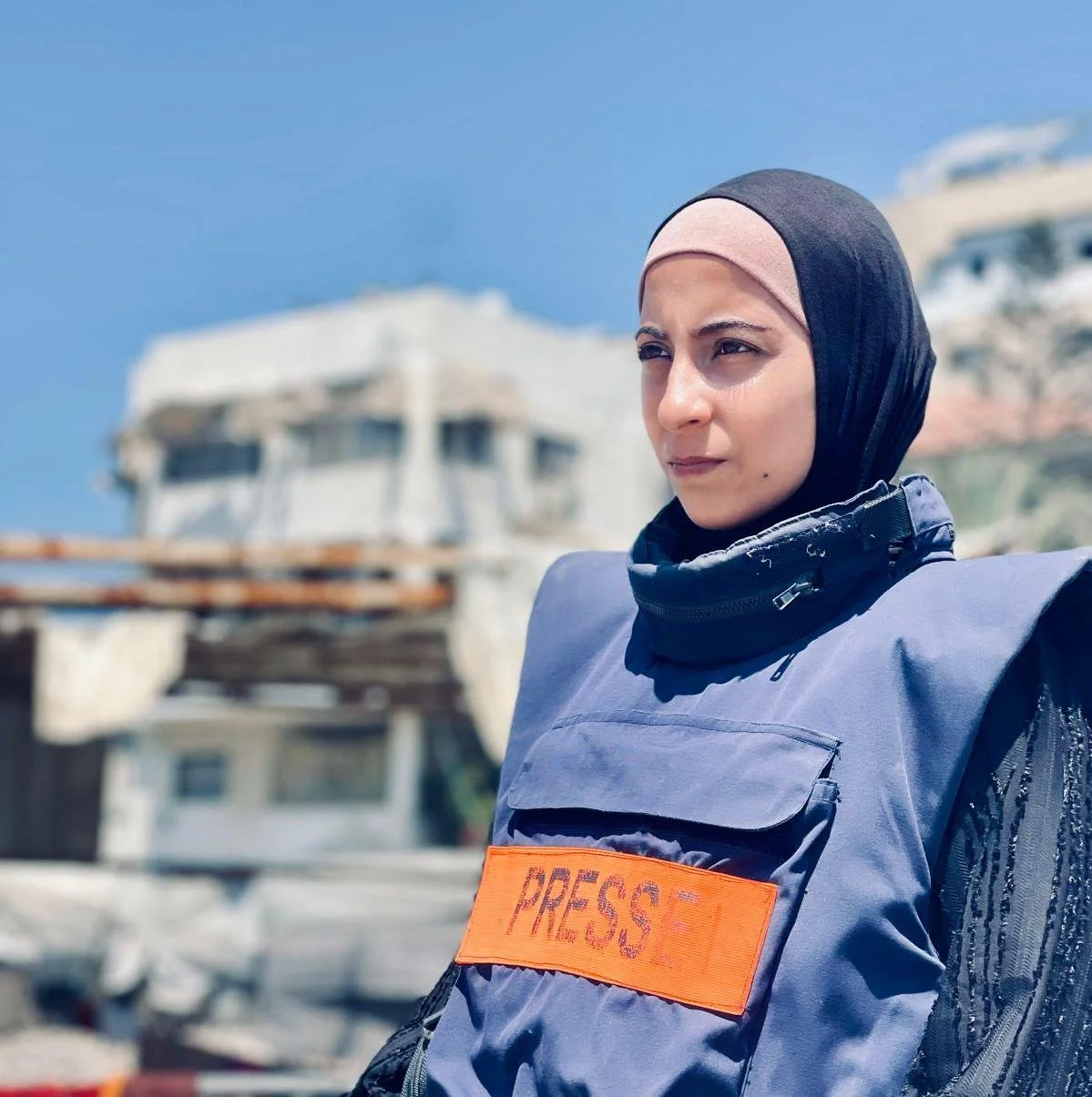 A Journalist Without a Press Vest or Helmet