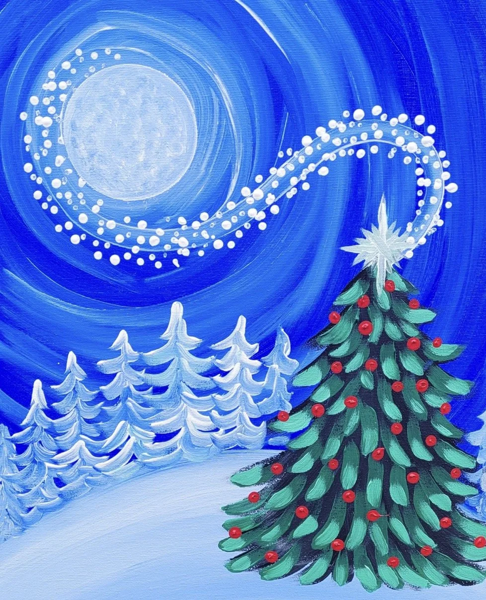 “Oh Christmas tree” Acrylic Paint Workshop