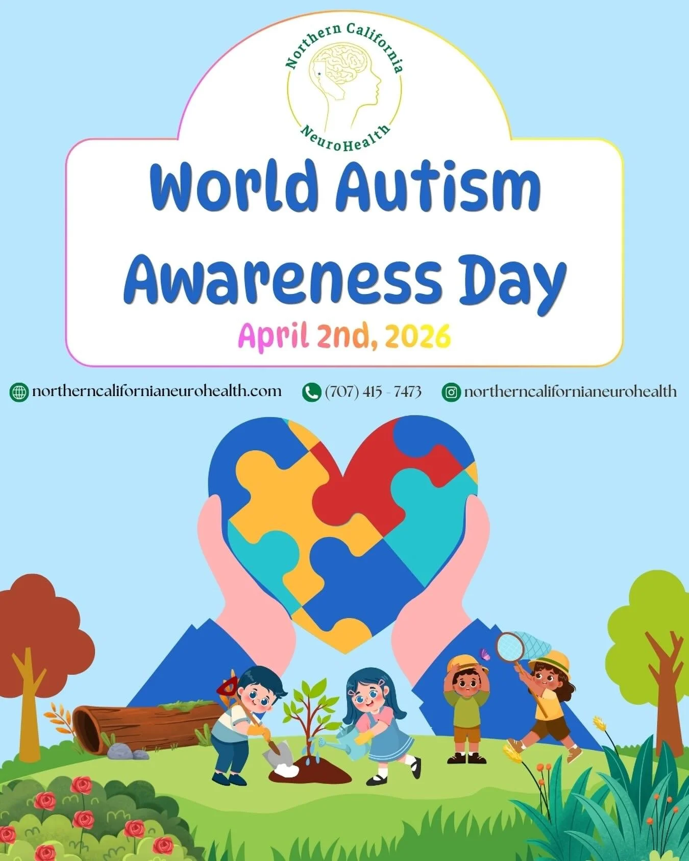 World Autism Awareness Month is here in April 🌷☀️! Let's celebrate neurodiversity and value the unique minds around us 🧩💚. We are stronger together when we understand, accept, and support individual differences 🫂🧠.

#worldautismawarenessday #aut