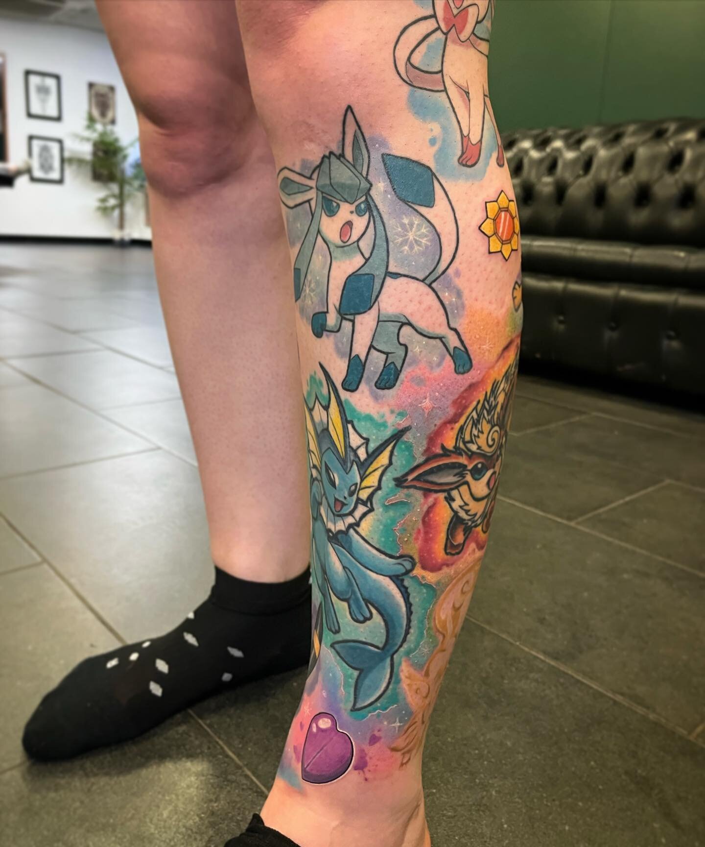 Some progress on Kat&rsquo;s leg 😍 thank you lovely 🙏🏻💚