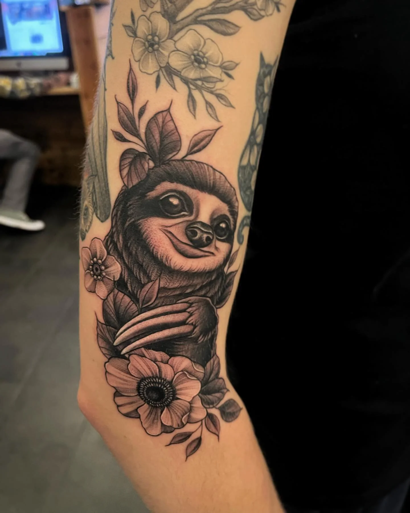 Cute lil sloth for Steph from a wee while back 🥰 thanks beauty 🙏🏻💚