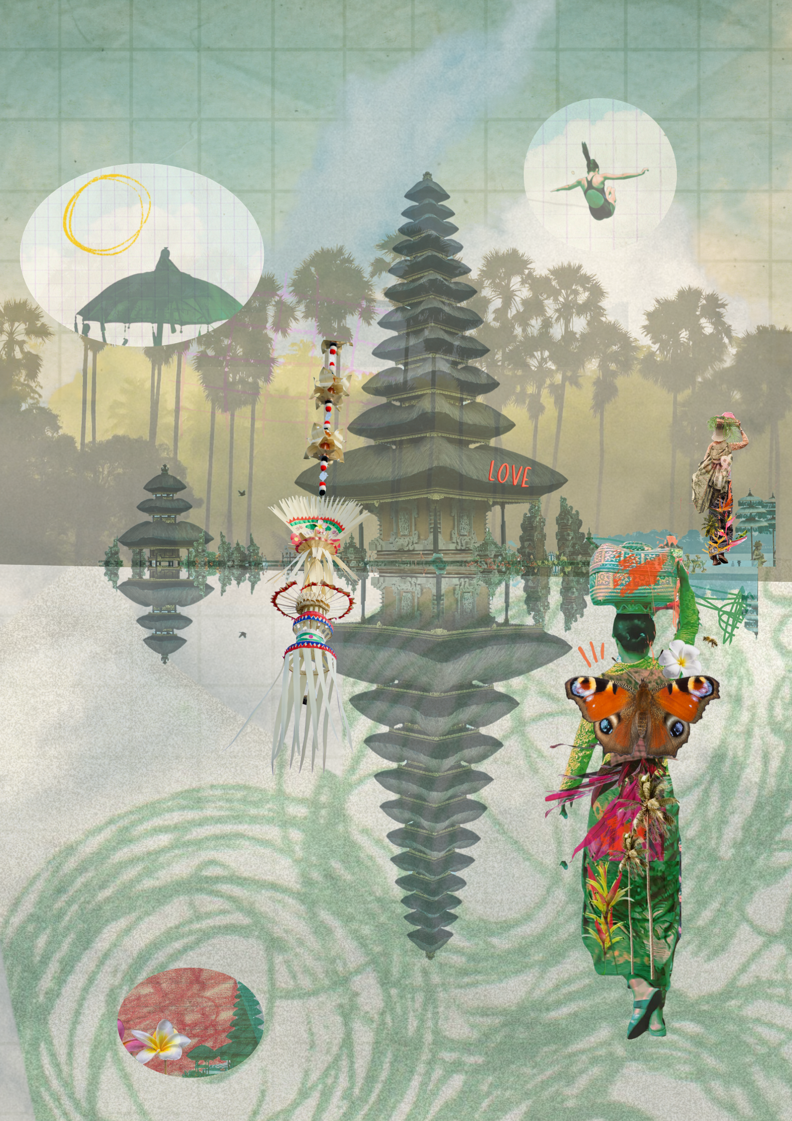 Beyond the temple