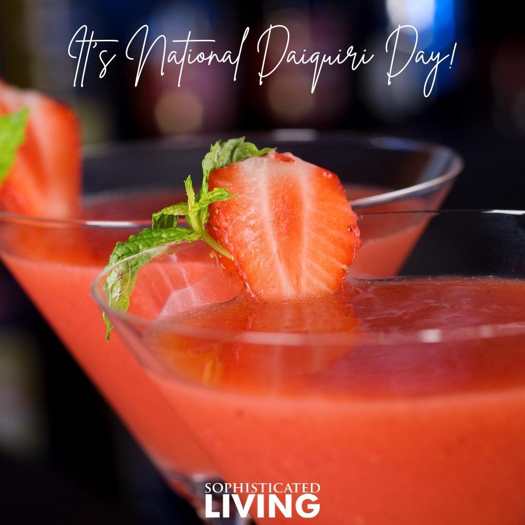 It's National Daiquiri Day!⁠
⁠
We have #'d some of our favorite spots in Nashville...⁠
⁠
#sophisticatedliving_nashville #choppertiki #3000barnashville #the_williebs #daiqsbarandgrill #slushvilledaiquiris (coming soon!)⁠
⁠
Honorable mentions to the ki