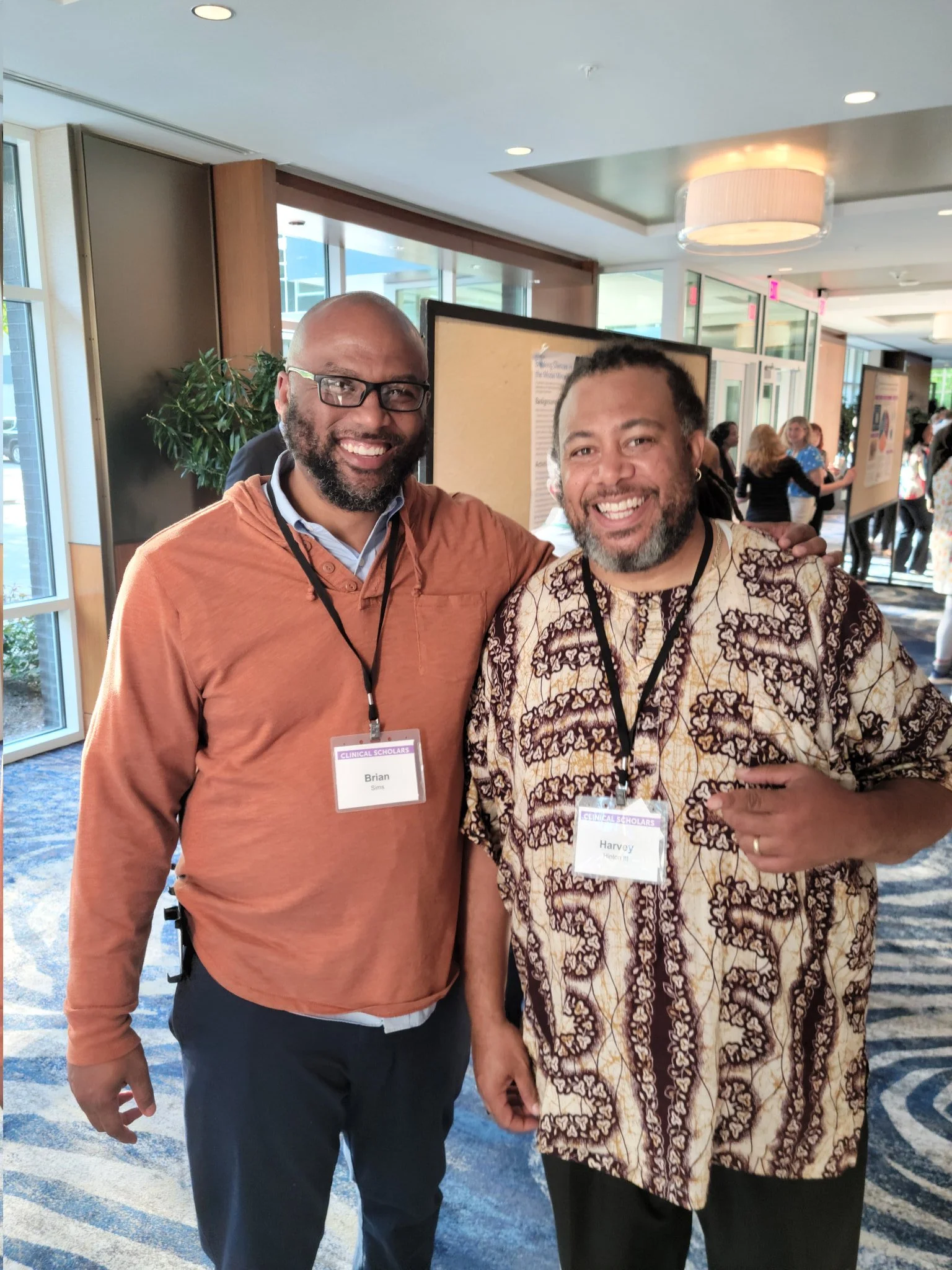 Jomo and Harvey Hinton at RWJF.jpg