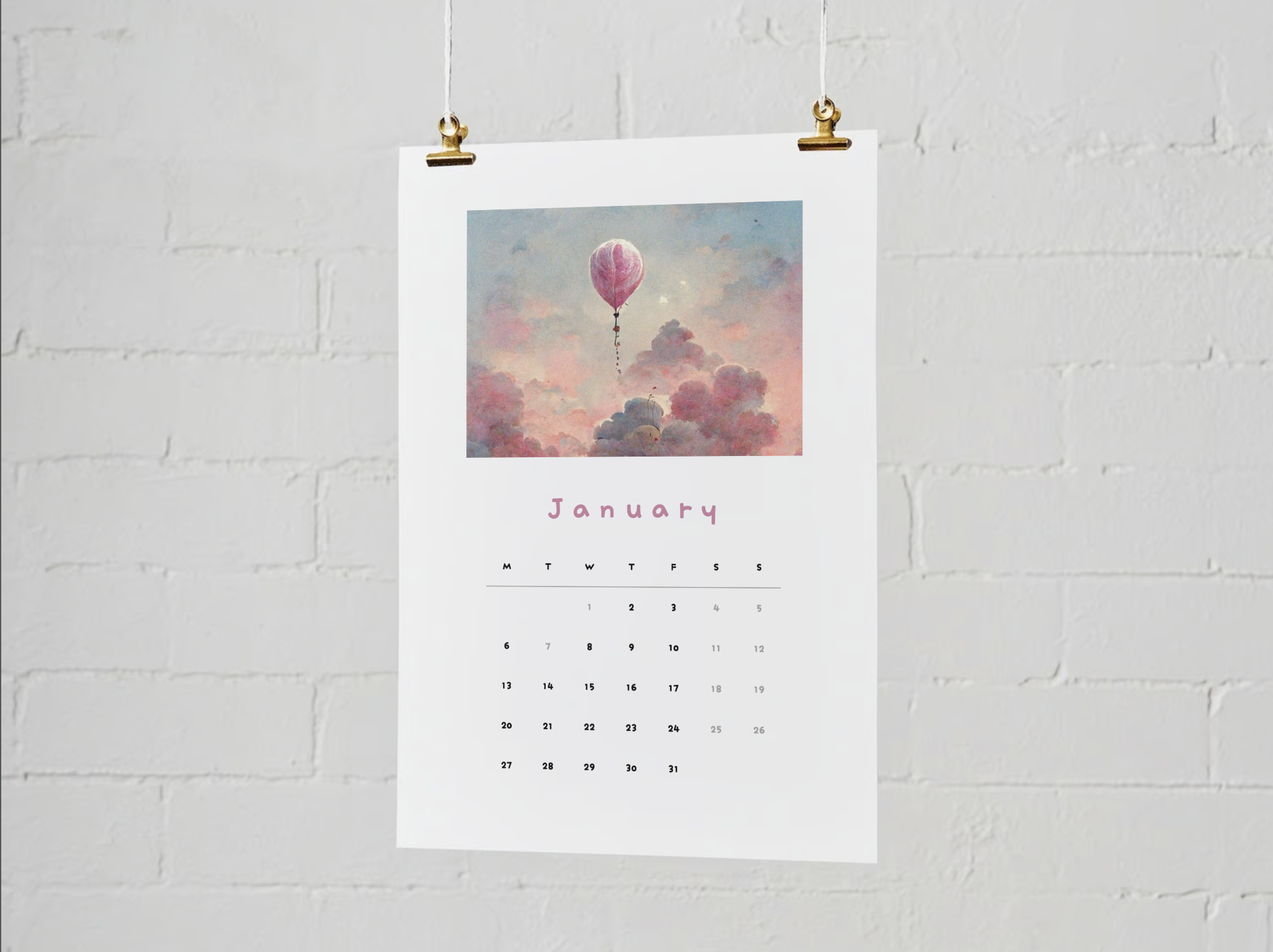 2025 Wall Calendar by Jess Bailey Coffs Harbour Mock up 14.png