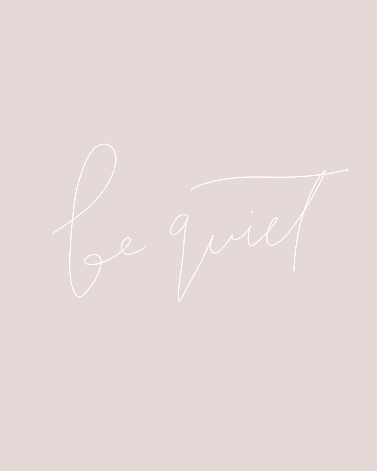 Be quiet, so that you might listen.
 
Take a moment to really hear.
Can you find the natural sounds around you? Can you simple hear the sounds, without naming what they are? Focussing on what they sound like, where they are around you.

Taking a moment to just ground yourself in the moment. Just by being quiet, and being still. 🌿