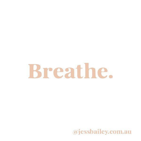 Simple&hellip; right?

Just taking a nice deep breathe can help ground us and slow the nervous system. But so often we simply forget! It also can feel really hard when anxiety or stress is high. 

However trying to remember to just breathe, and take 