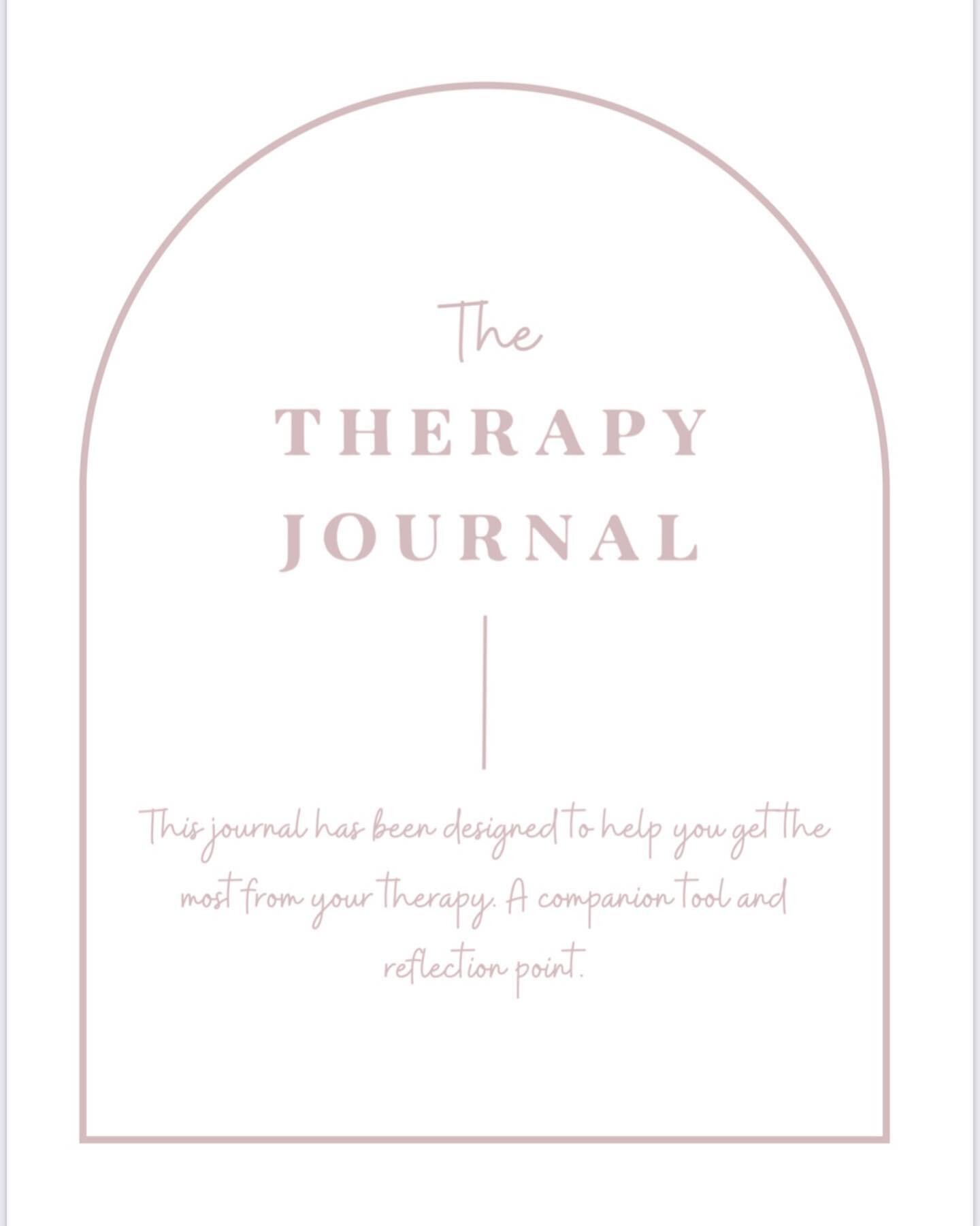 Hey all! It&rsquo;s been a long time again. Keeping up with instagram can just feel like a lot sometimes - know what I mean?

Recently I made a Therapy Journal to help clients get the most out of their therapy, either with me or with someone else 😊 