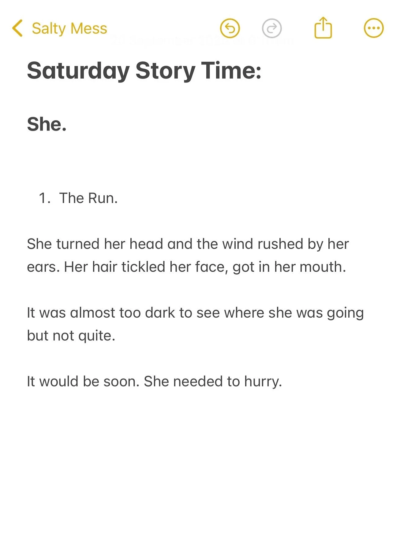 Little Saturday story time ✨ I know making time to read a full book can be tricky at times, so here&rsquo;s a mini Saturday read just for you 😊

If you want to know what happens next let me know and I&rsquo;ll post more 🌸😊

#story 
#storytime 
#bo