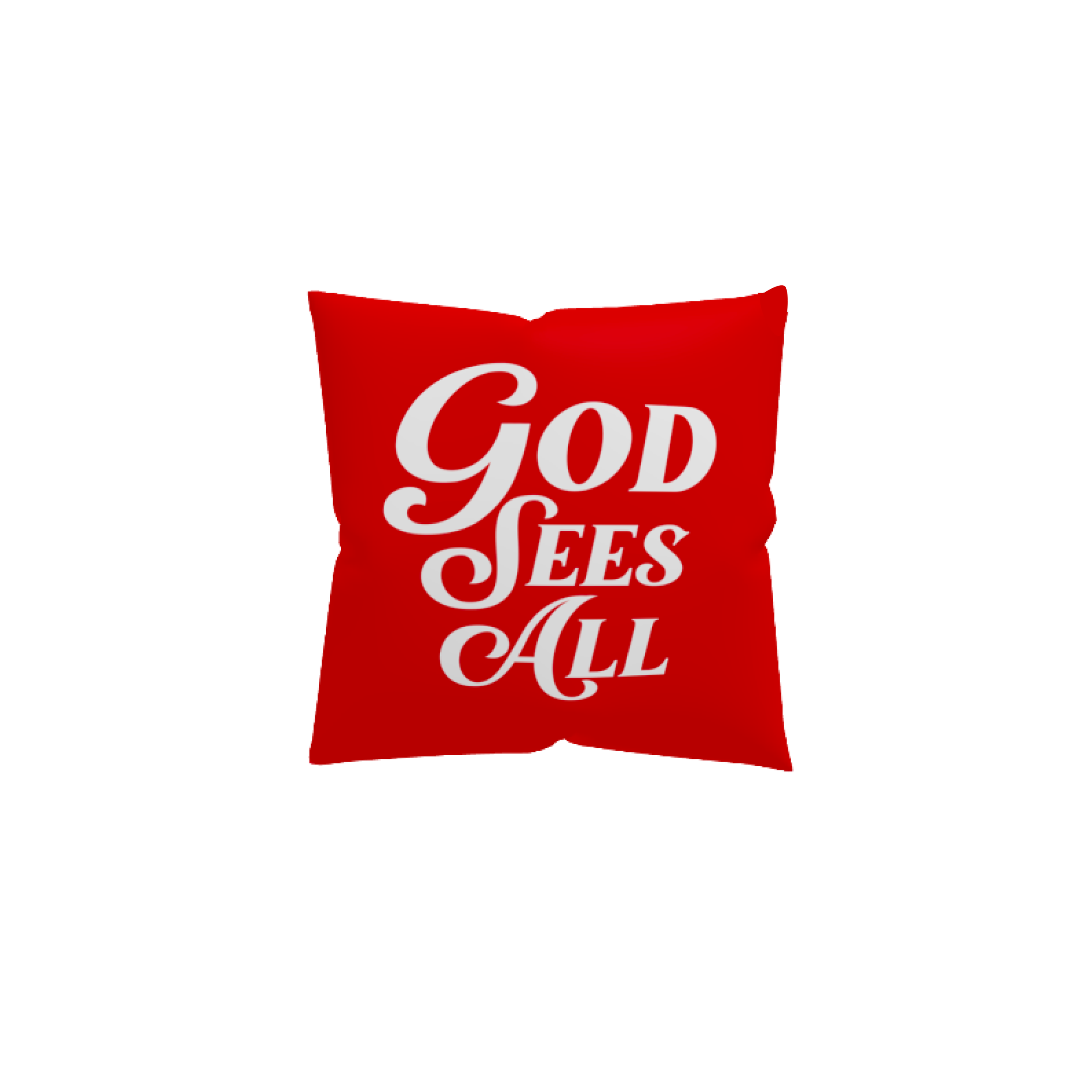 God Sees All Pillow