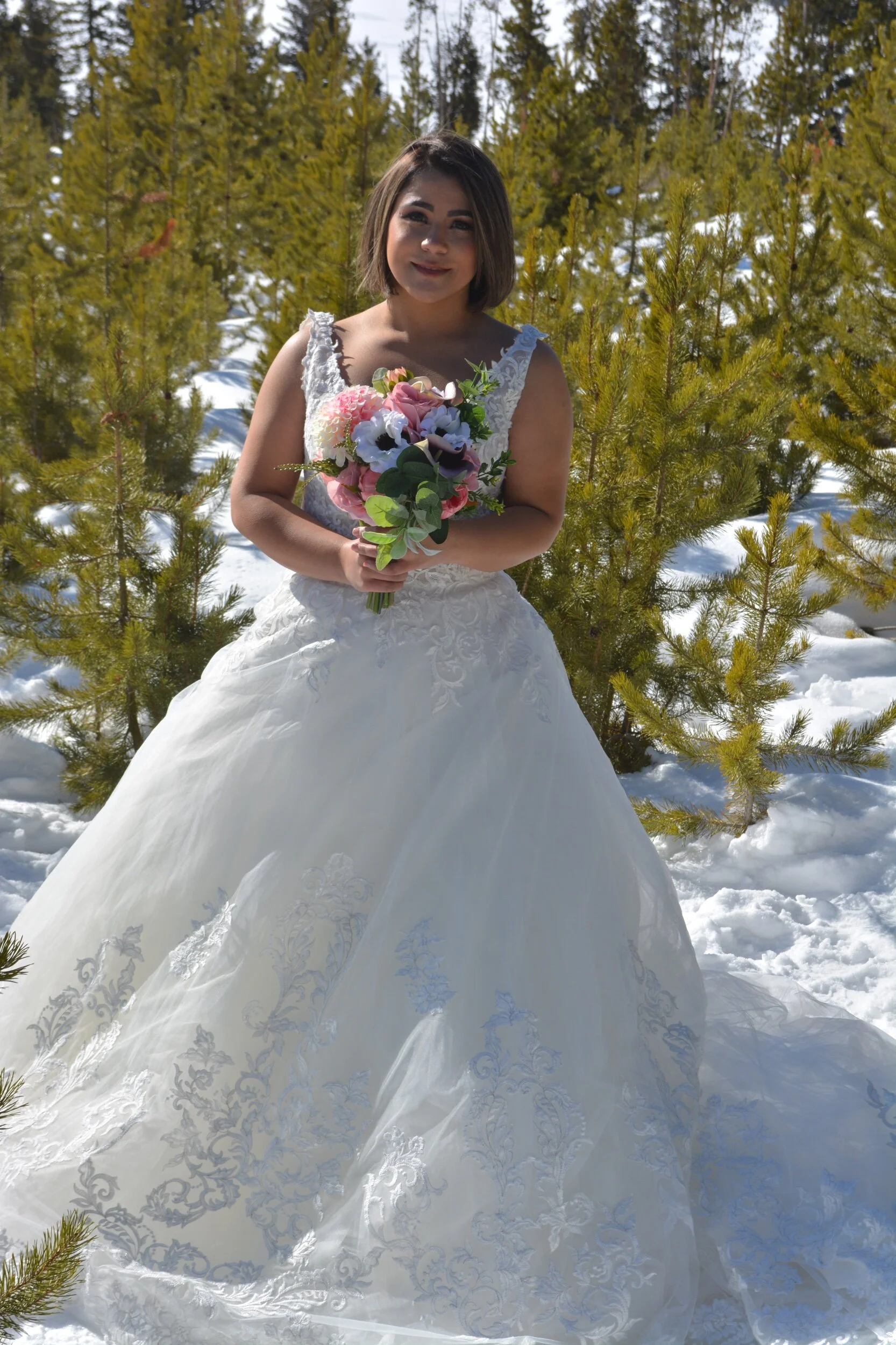 Justin Alexander 2021 Style Bianca (Model : Aya Groom)