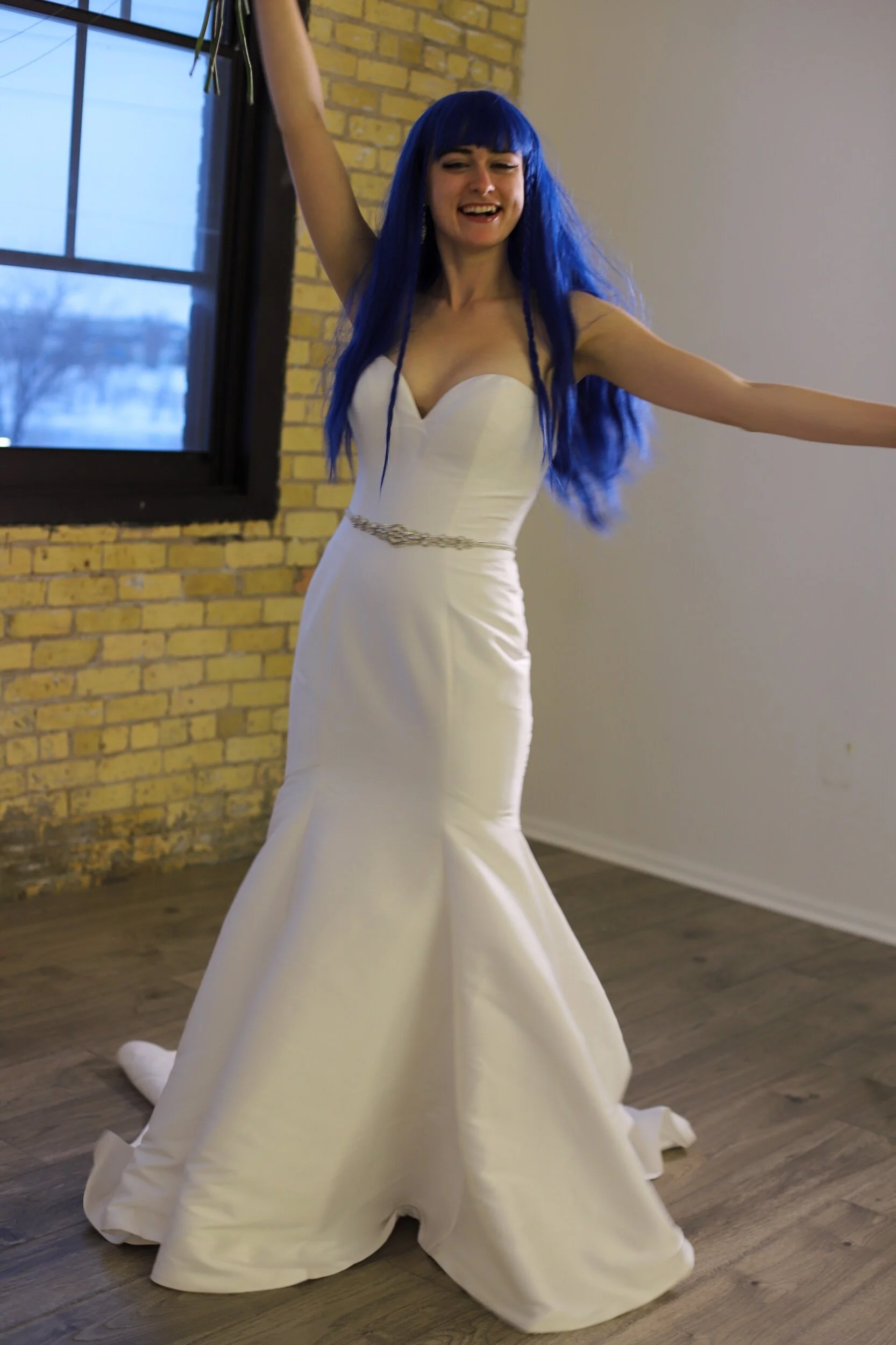 Justin Alexander 2021 style Blaire (Model : Bri Flasch)