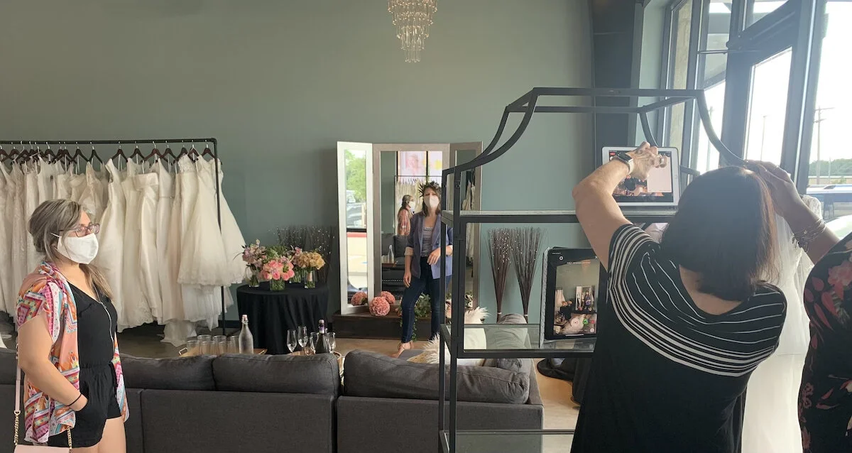 Zoom event wedding florist gown.jpg