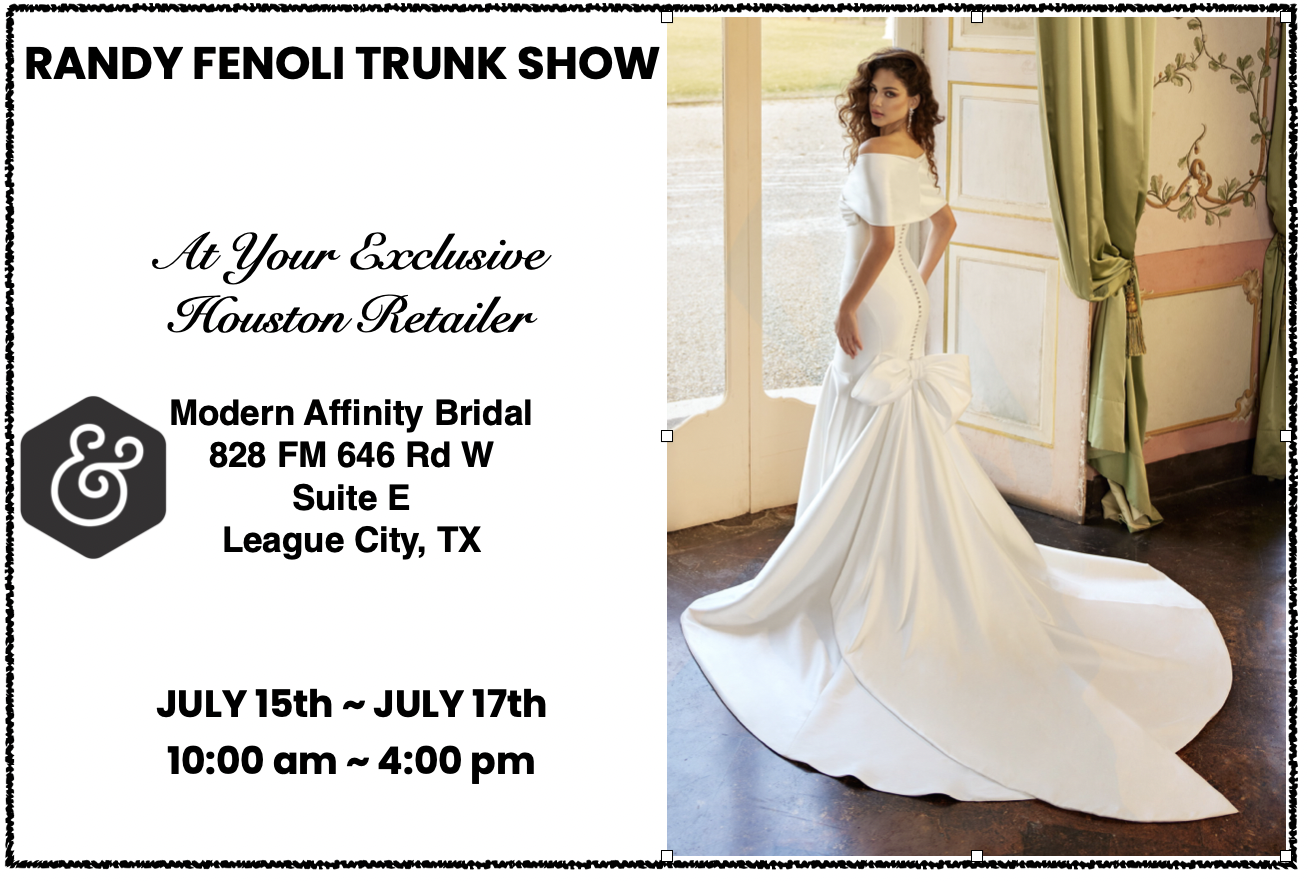 Randy Fenoli Deepest Devotion Trunk Show