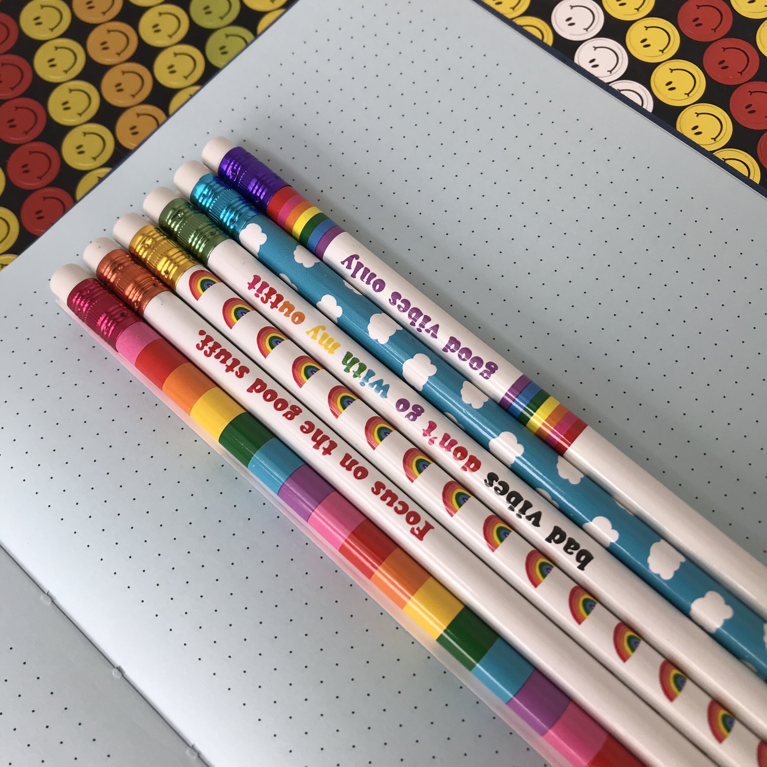 Good Vibes Only Pencil Set