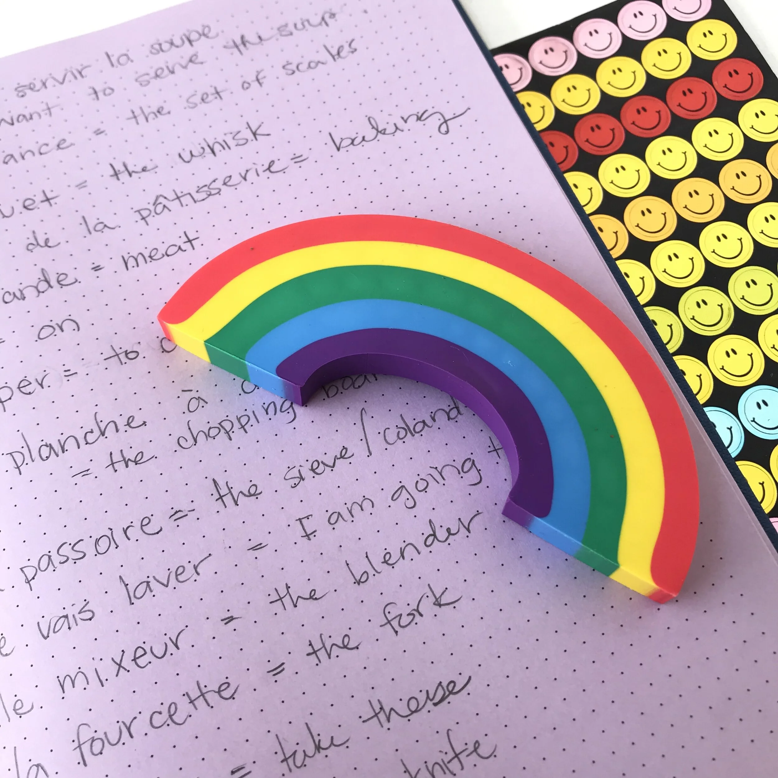 Over the Rainbow Scented Eraser