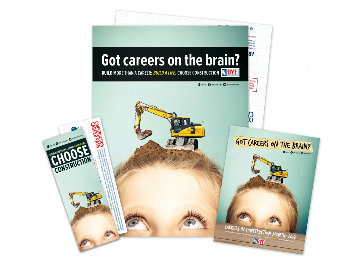 Careers on the Brain campaign print bundle