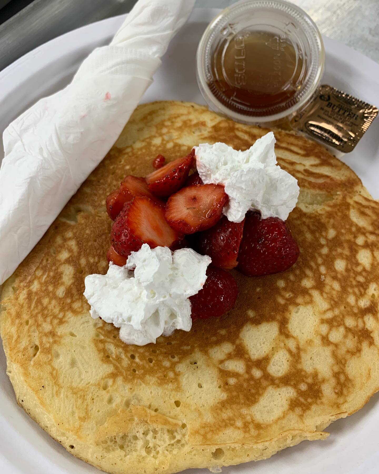 We are open for breakfast on July 4th!  Come celebrate with us! We will have Independence Day pancakes!!!