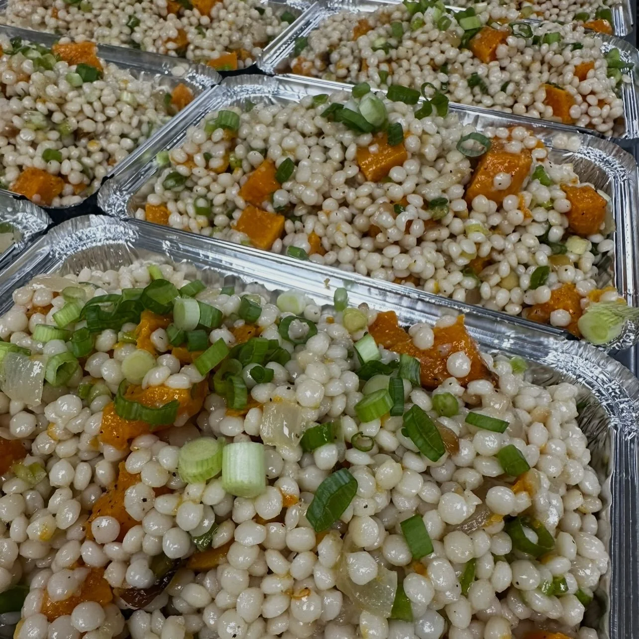 It&rsquo;s baaaaack!!! The time of year is here again for all things butternut! This weekend we&rsquo;ll be serving hot Butternut Bisque and we have Roasted Butternut Pearl Couscous and Butternut Bisque available for purchase in the case as well. Our