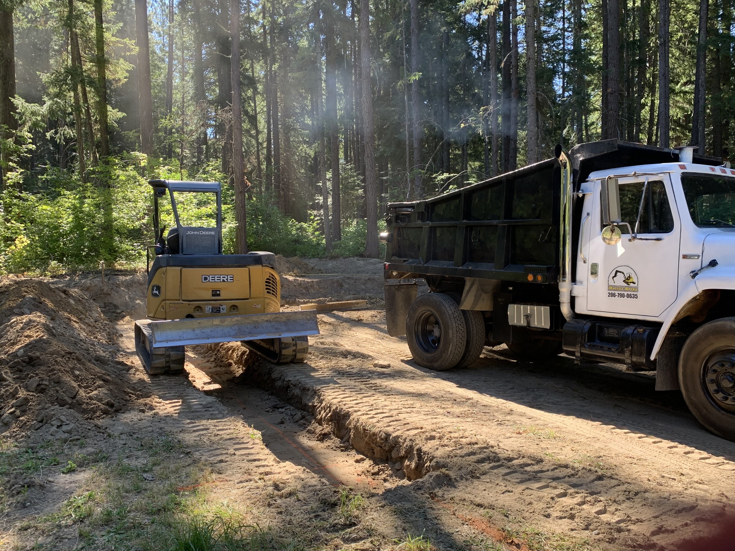 equipment at work