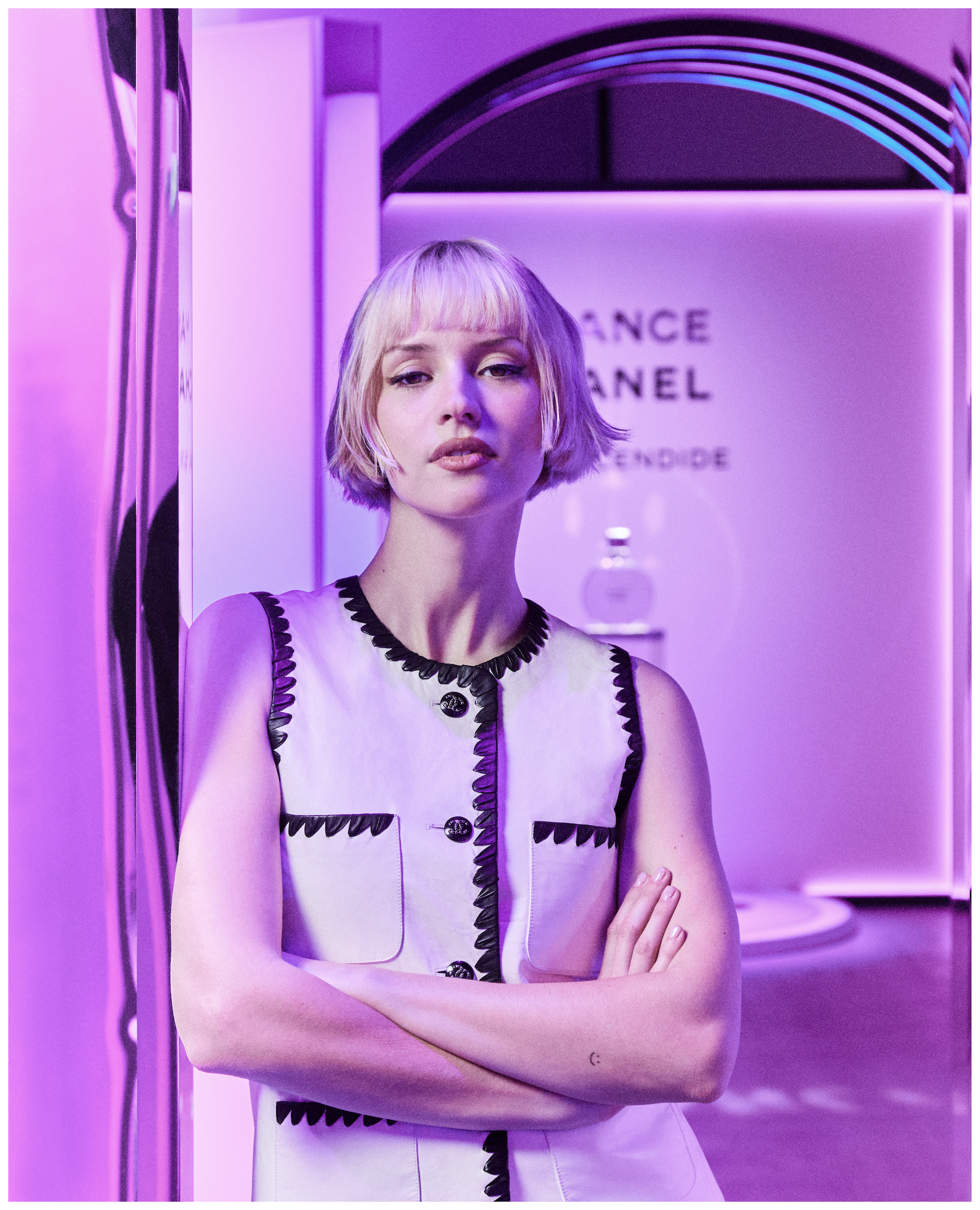 ANGÈLE, THE FACE OF CHANCE BY CHANEL