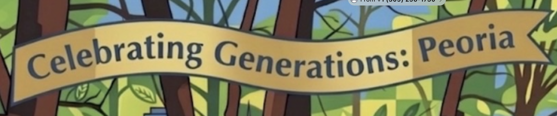 “Celebrating Generations, Peoria!” is Completed! Ribbon Cutting Presentation Wednesday, October 21&nbsp;at 10 am!&nbsp;