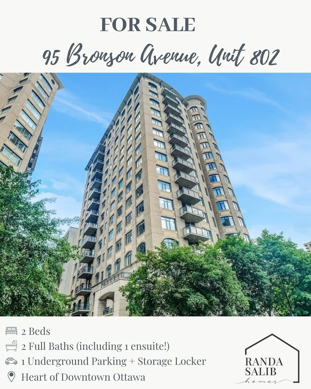 ✨New Listing Alert✨
 
A true GEM in the heart of downtown Ottawa! This building is not only SO well managed, but the unit itself is a dream. I’ve highlighted some notables below!
 
✔️Professionally painted top to bottom (2025)
✔️Hardwood floors