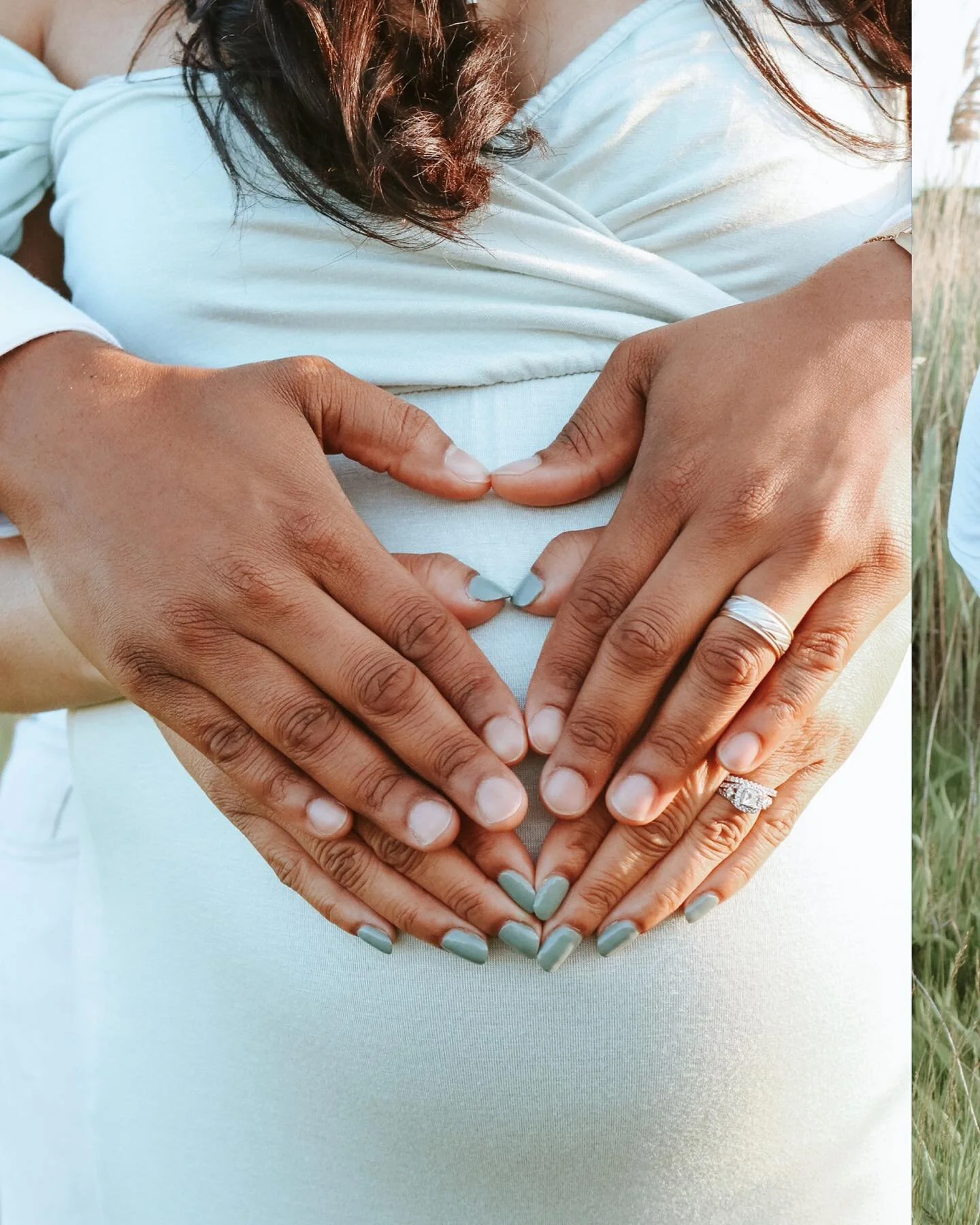L O V E 

Life is a precious gift and we have the honor of bringing a bundle of joy into the world. Our Love incarnate. 

Our beginnings seemed like our paths would never cross, but the universe had different plans. Our story is one of struggles, but